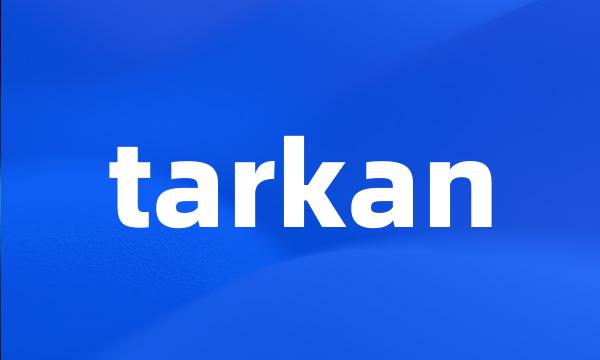 tarkan