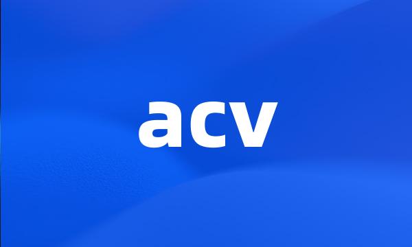 acv