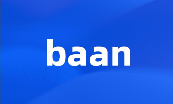 baan