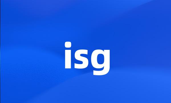 isg