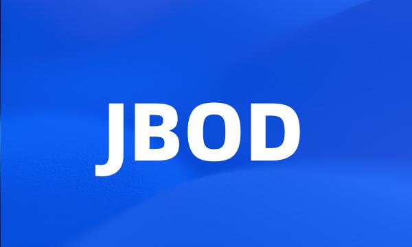 JBOD