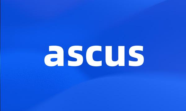 ascus