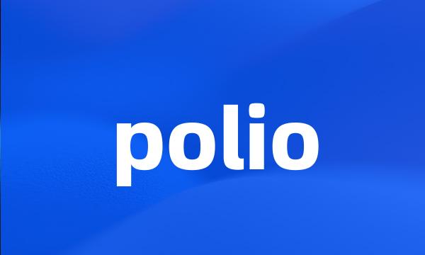 polio