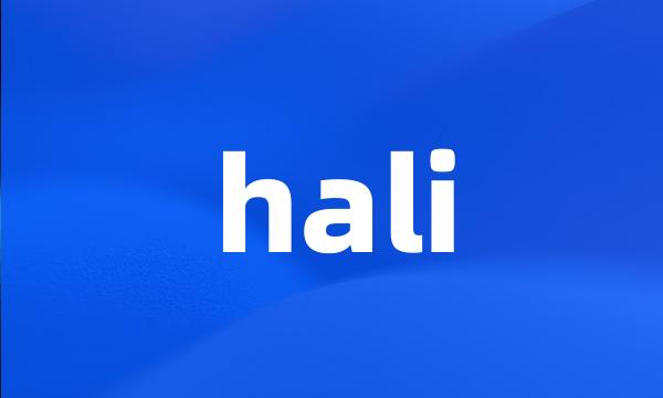 hali