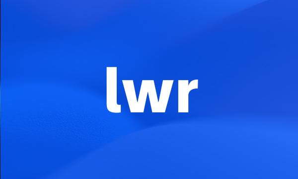 lwr