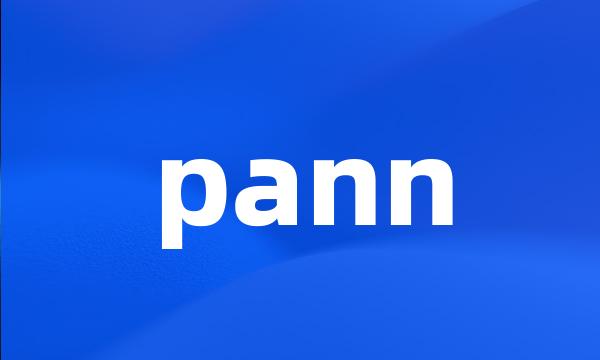 pann