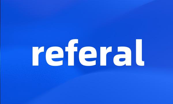 referal