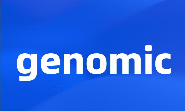 genomic