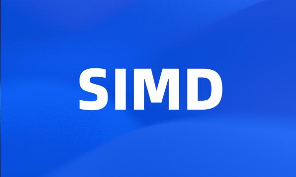 SIMD