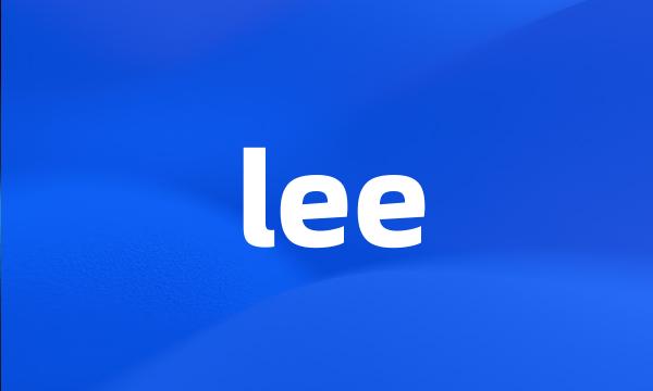 lee