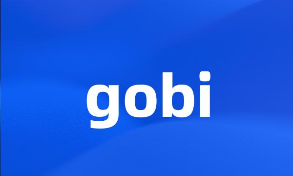 gobi