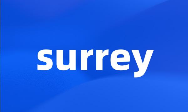 surrey