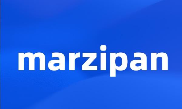 marzipan