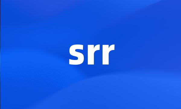 srr