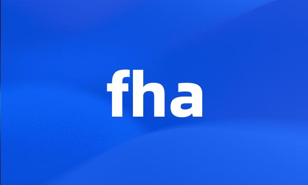 fha