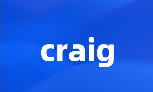 craig