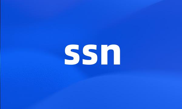 ssn