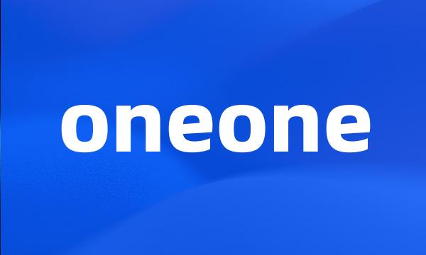 oneone