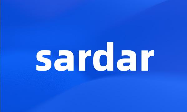 sardar