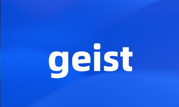 geist