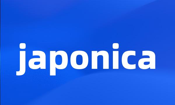 japonica