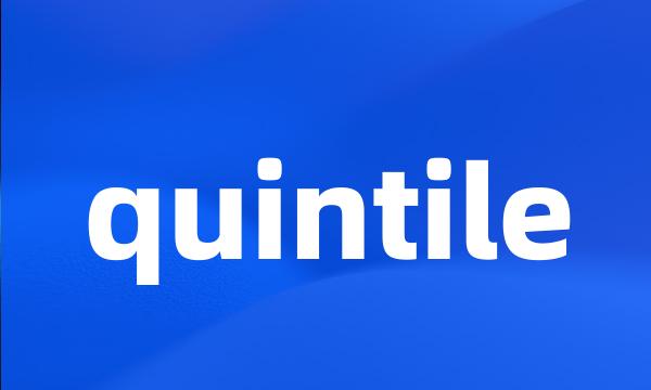 quintile