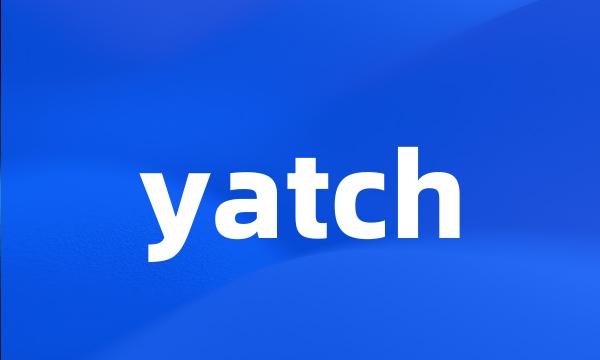 yatch