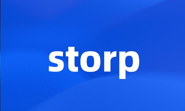 storp