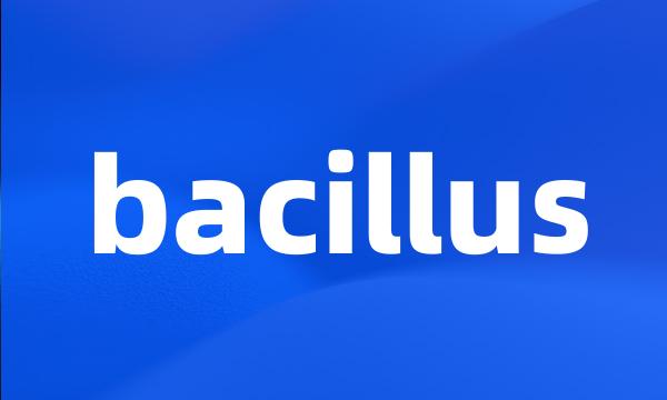 bacillus