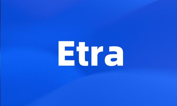 Etra