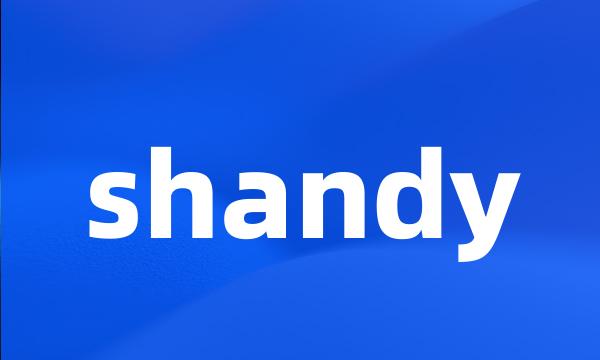 shandy