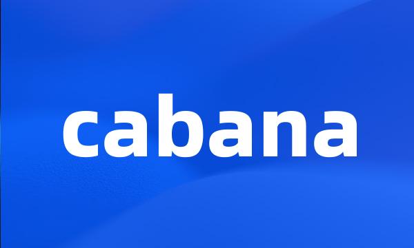 cabana