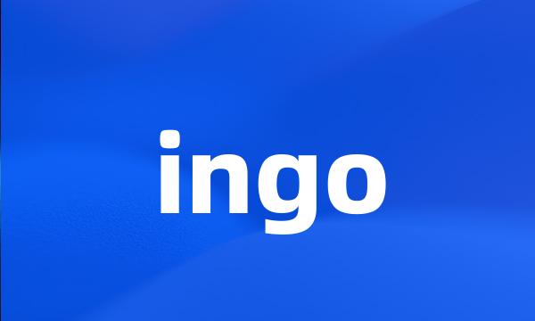 ingo