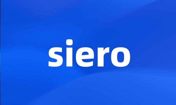 siero