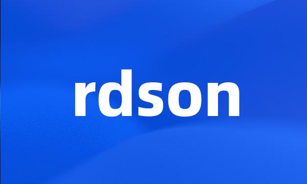 rdson