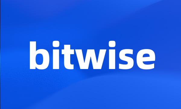 bitwise