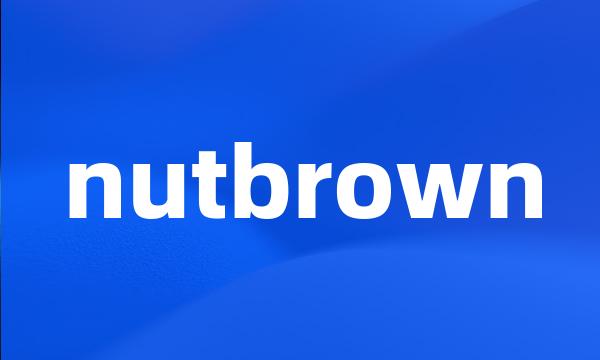 nutbrown