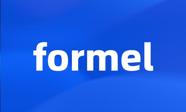 formel