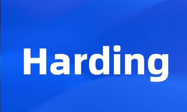 Harding