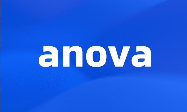 anova