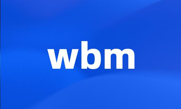 wbm