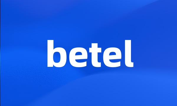 betel