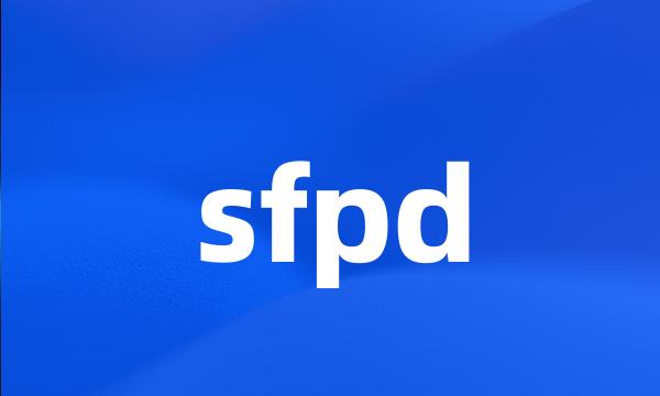 sfpd