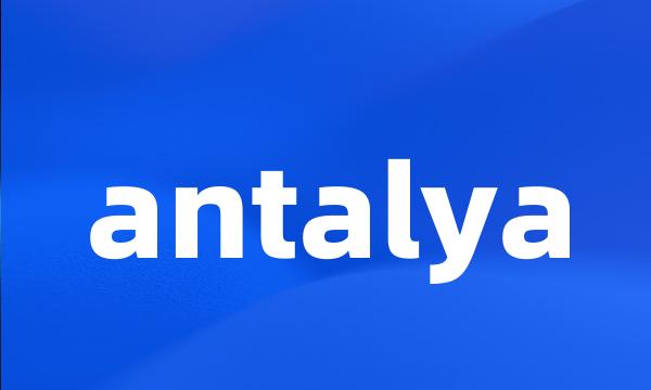 antalya