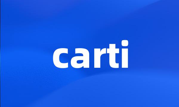 carti