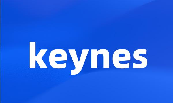 keynes