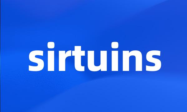 sirtuins