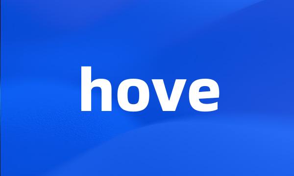 hove