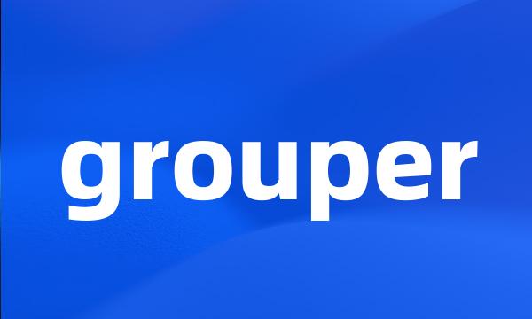 grouper