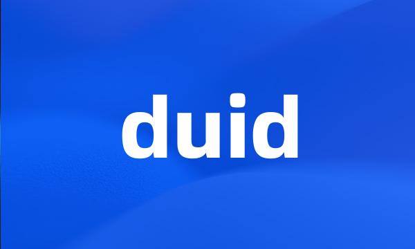 duid